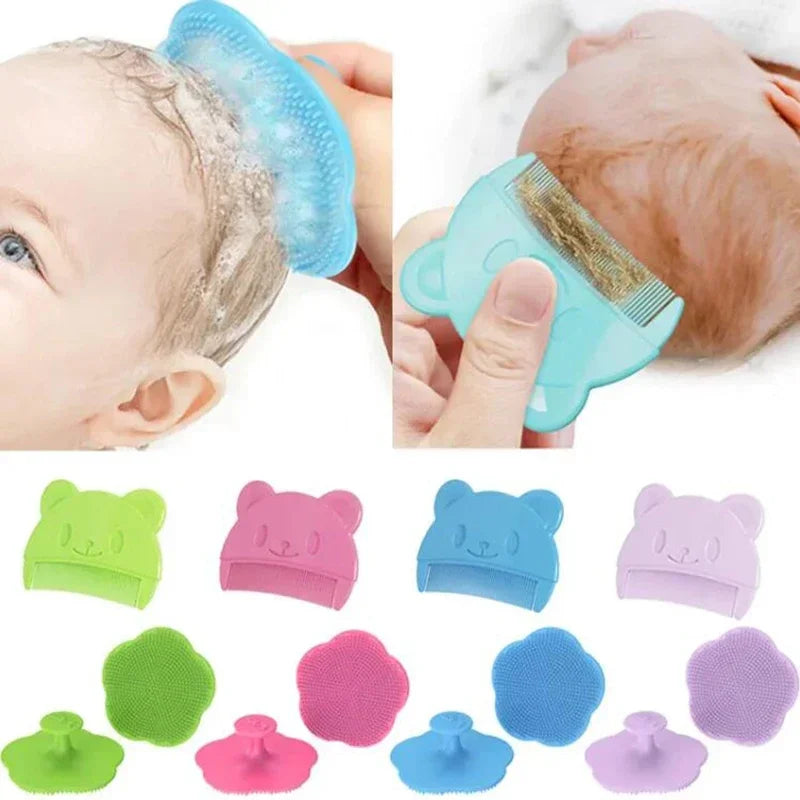 Gentle Infant Soft Bathing Comb - The Ultimate Newborn Hair Care Solution - Pretty & Polished