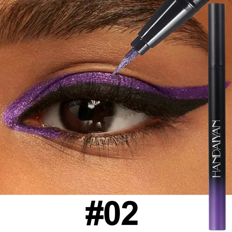 Glitter Liquid Eyeliner Pen – Long-Lasting Shimmer & Metallic Liner