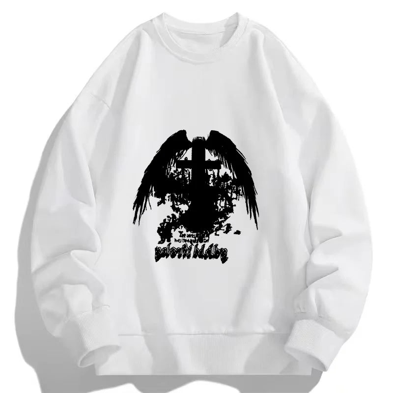 Men's Lightweight Pullover Hoodie – Casual Street Style Sweatshirt