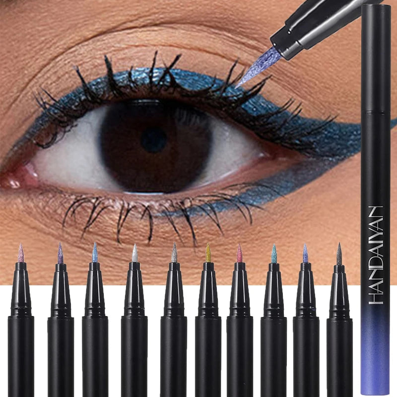 Glitter Liquid Eyeliner Pen – Long-Lasting Shimmer & Metallic Liner