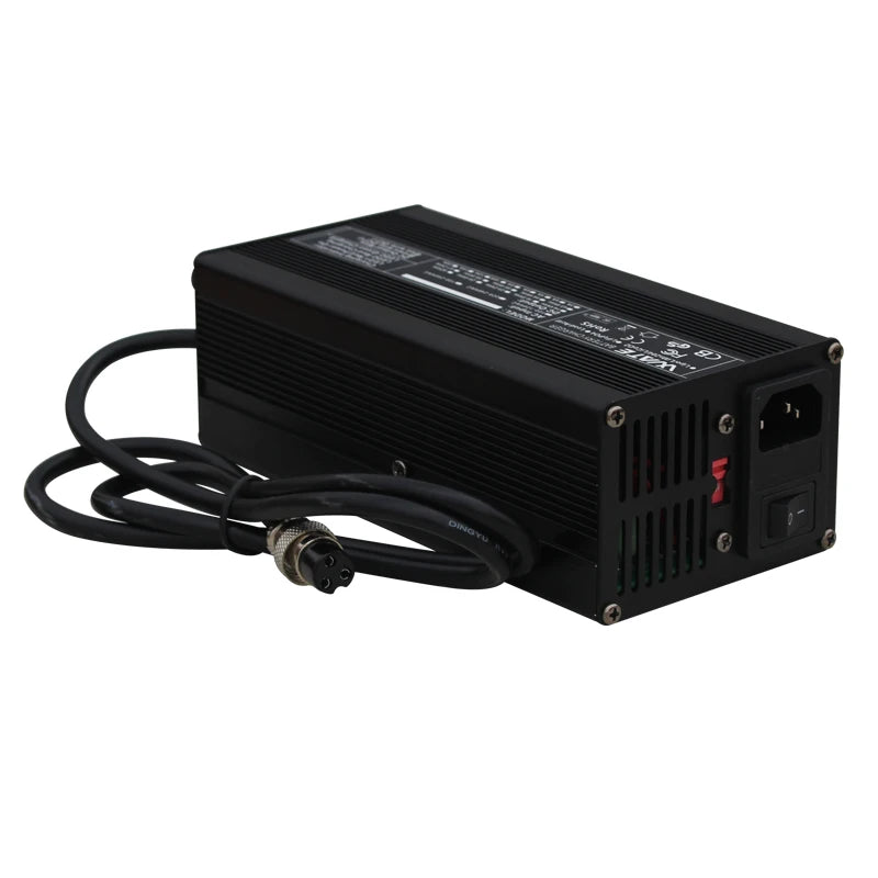 73V 5A LiFePO4 Battery Charger – 60V 20S LFP Battery Pack Charger with Cooling Fan