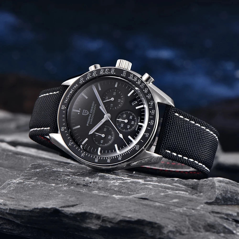 PAGANI DESIGN Men's Luxury Chronograph Quartz Watch – VK63 Movement