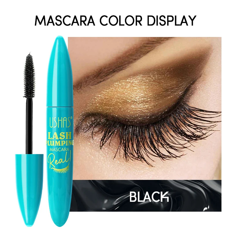 4D Waterproof Mascara – Volumizing & Lengthening Long-Lasting Formula