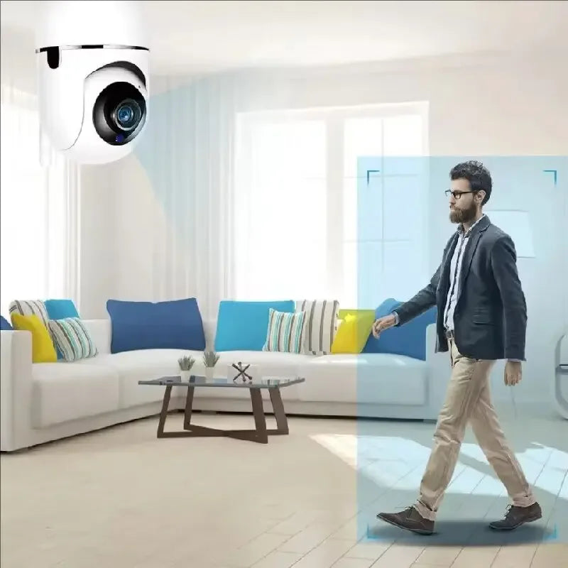 1080P WiFi Smart Home Security Camera – Auto Tracking, Baby Monitor & CCTV