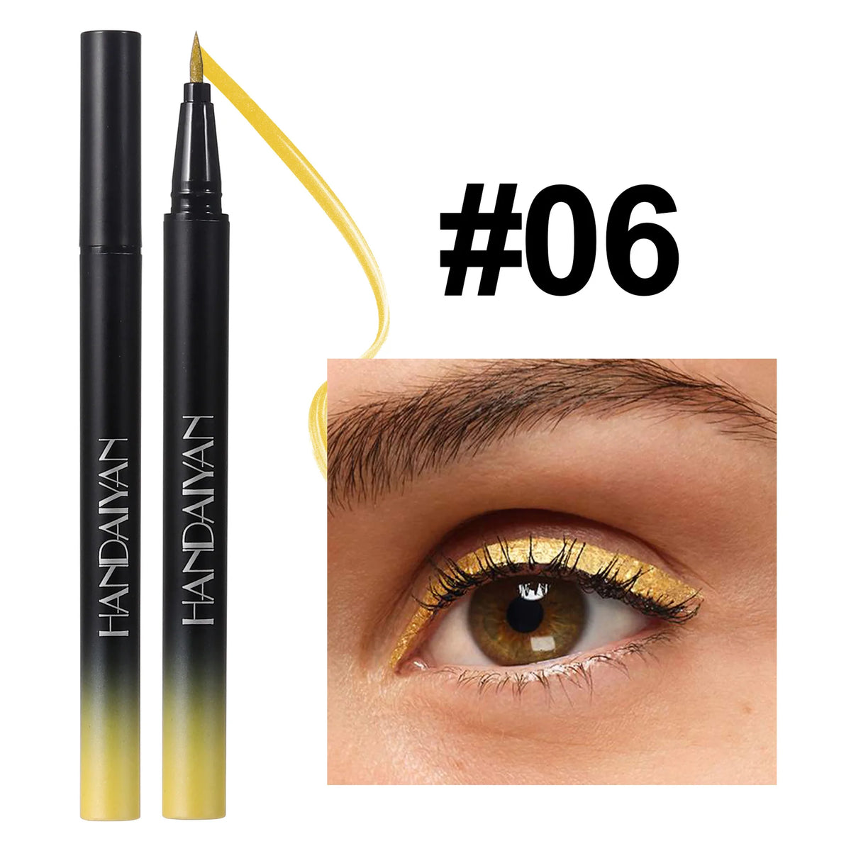 Glitter Liquid Eyeliner Pen – Long-Lasting Shimmer & Metallic Liner
