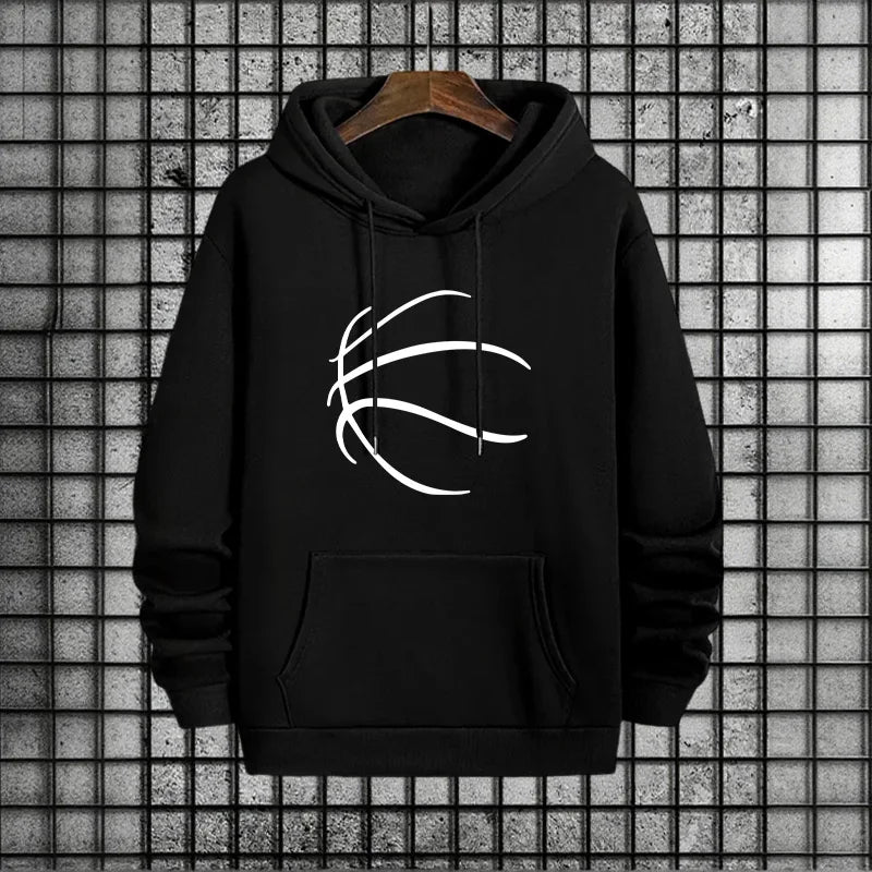 2026 New in Men's Tracksuit Hoodie + Sweatpants Urban Casual Fahsion Sportswear Autumn Winter Home Outdoor Comfort Hooded Outfit