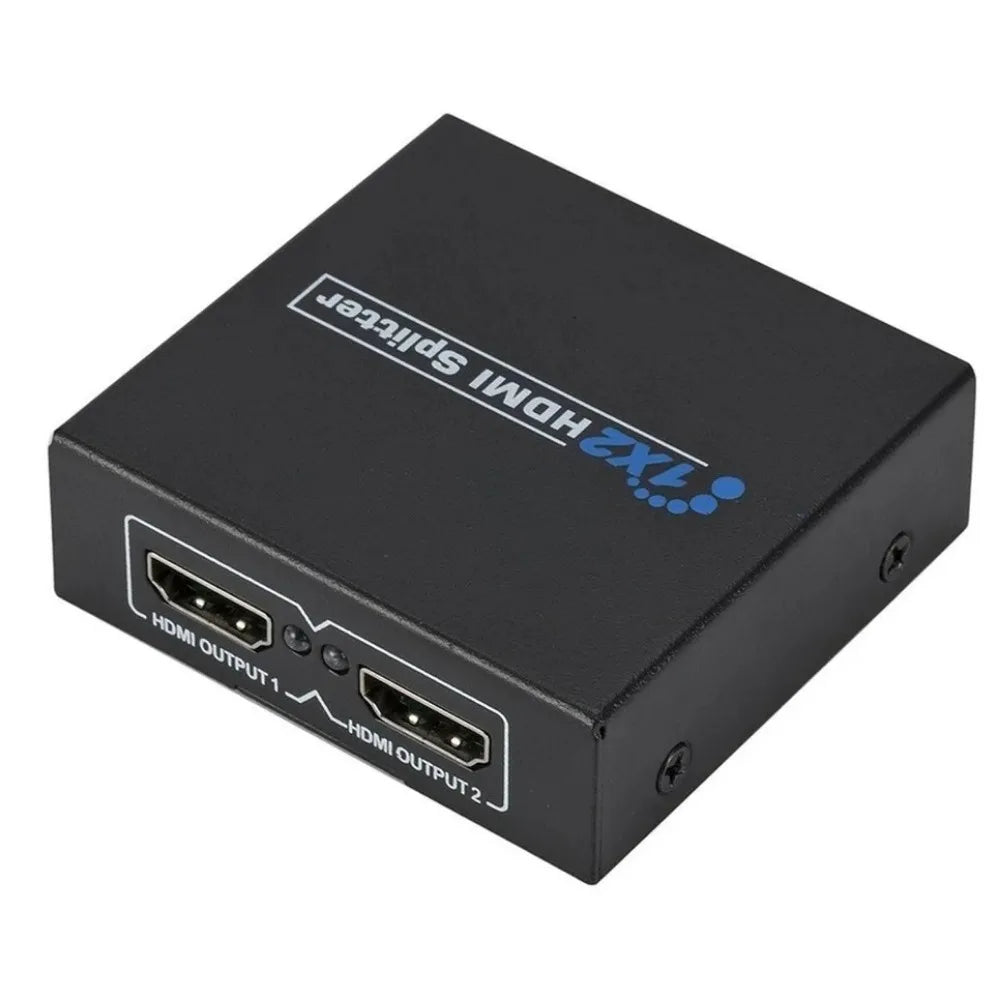 HDMI Splitter 1-In 2-Out – Full HD 1080p Video Switch for HDTV & DVD