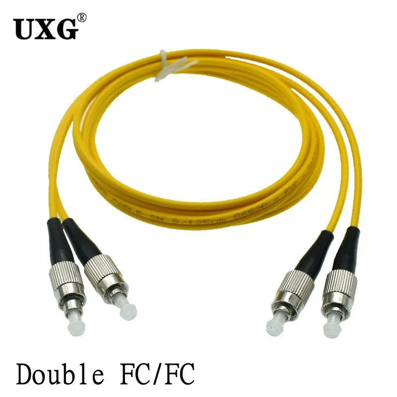 Single Mode Fiber Optic Patch Cable – SC LC ST FC UPC Dual Connector 40M–50M
