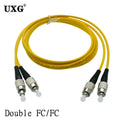 Single Mode Fiber Optic Patch Cable – SC LC ST FC UPC Dual Connector 40M–50M