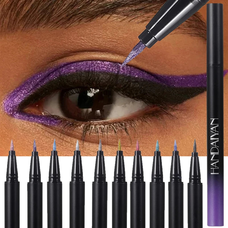 Glitter Liquid Eyeliner Pen – Long-Lasting Shimmer & Metallic Liner