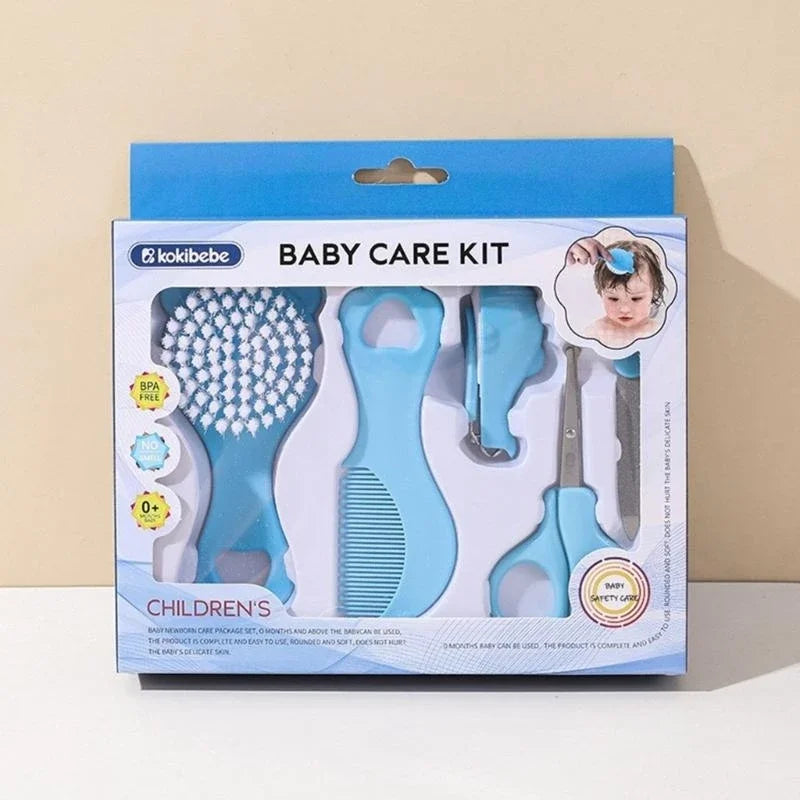 Baby Care Essential Grooming Set – The Ultimate 5 Piece Kit for Your Little One - Pretty & Polished