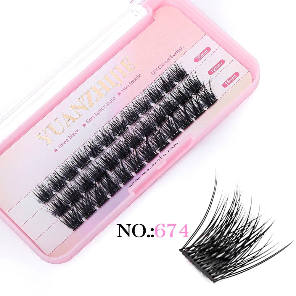 DIY Segmented Mink Lash Clusters