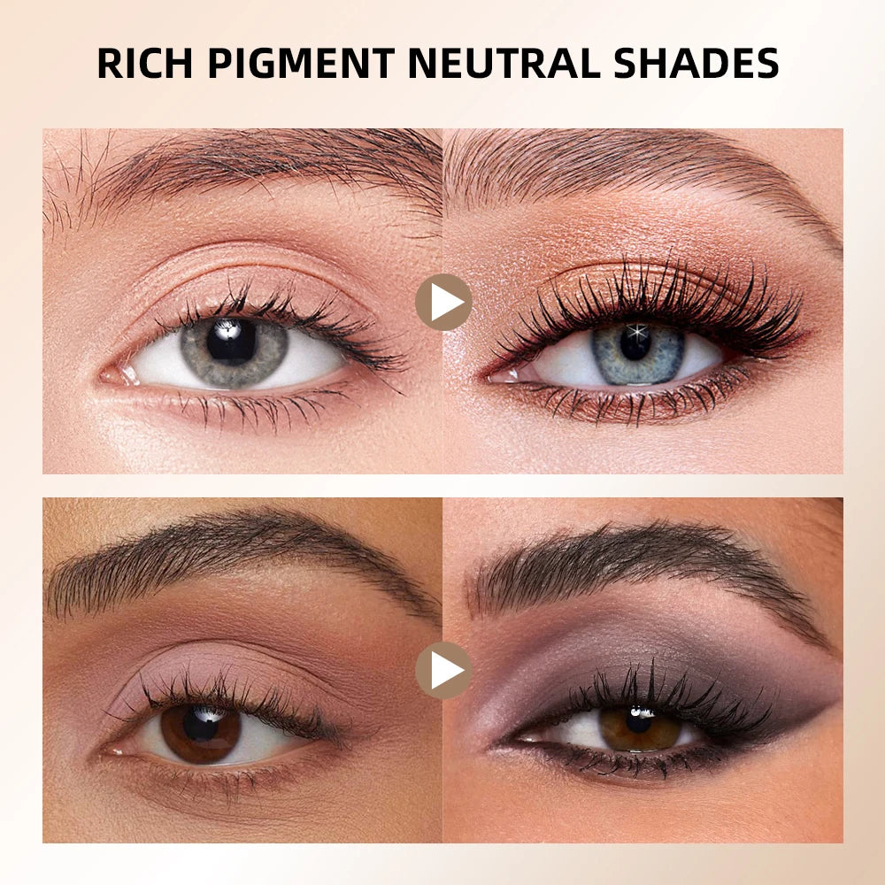 6-Color Matte Eyeshadow Palette